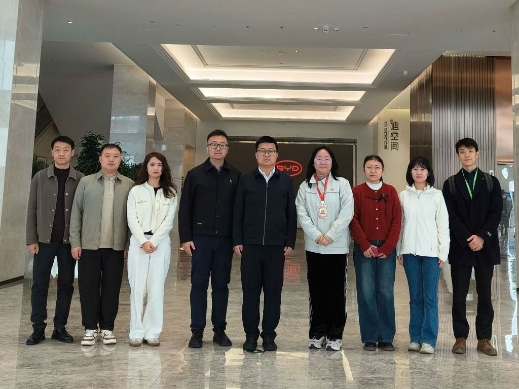 taptap点点官方网站赴比亚迪总部考察交流  共绘产教融合新蓝图