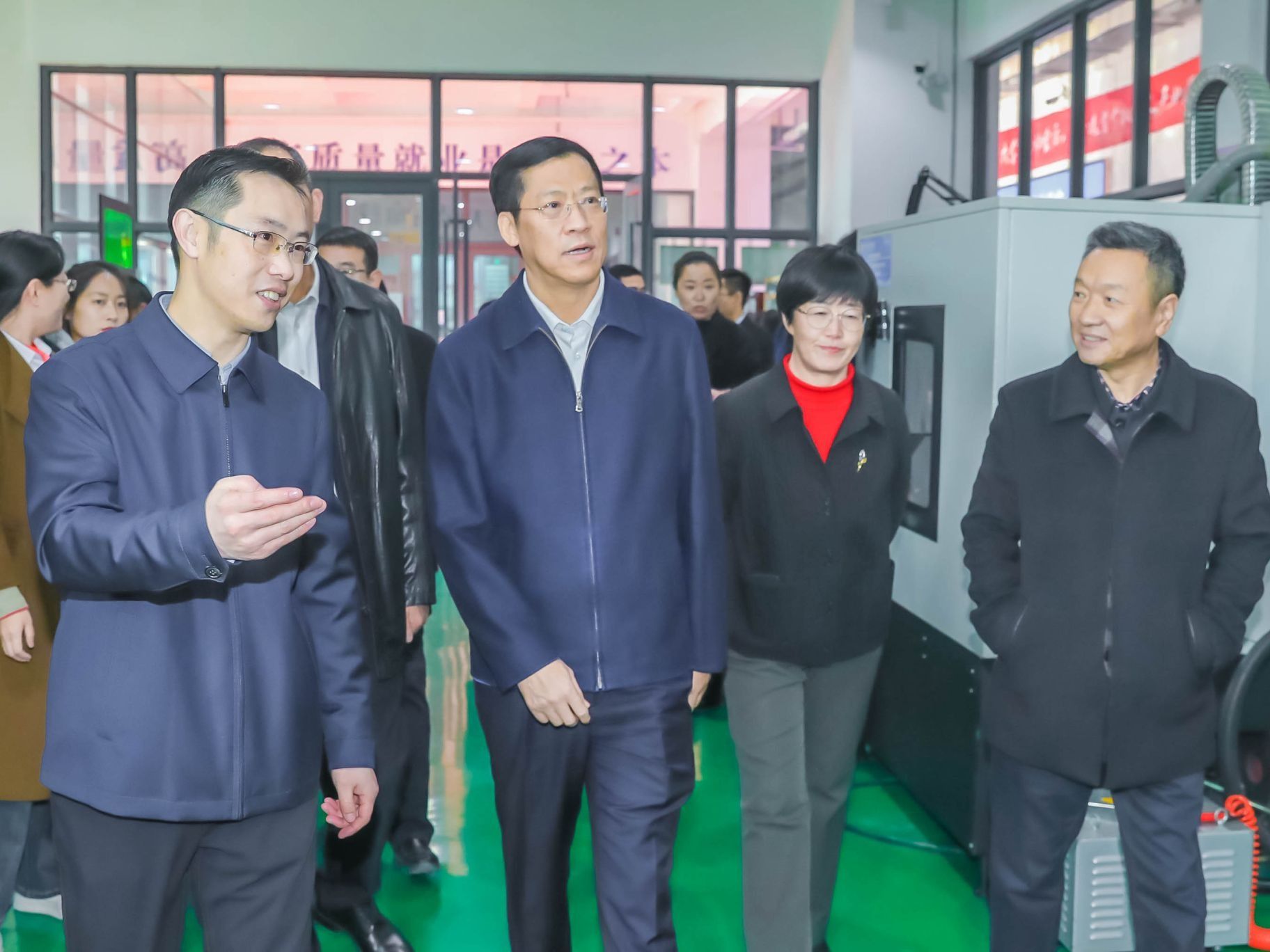 领导关怀 | 甘肃省人大常委会党组副书记、副主任，省总工会主席胡焯带队到taptap点点官方网站调...