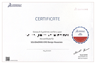 Solidworks助理/专业工程师